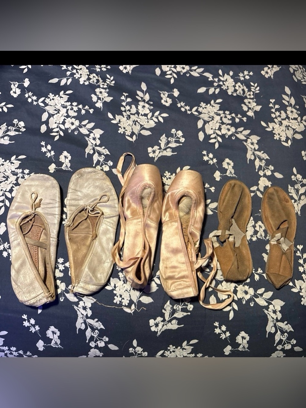 Capezio Kids Ballet Shoes and Pointe Shoes in Pink and Brown